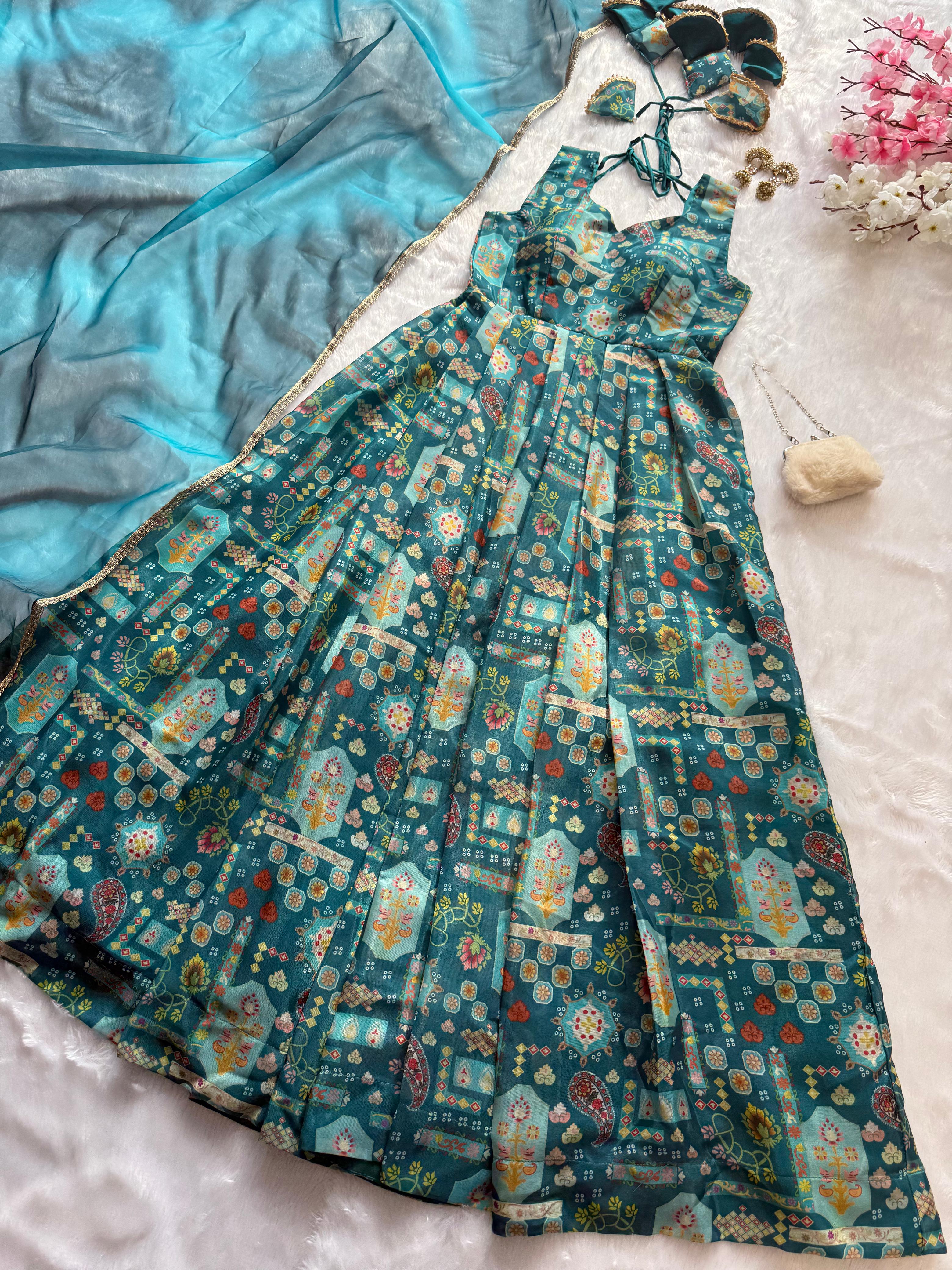 Maverick Fusion Anarkali Gown